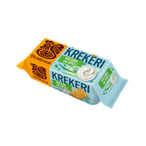 Krekeri sāļie ar krējuma un sīpola garšu Pētergailis 72g