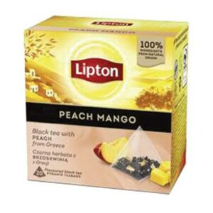 Tēja melnā Lipton persiku