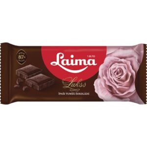 Šokolādes tāfele tumšā Laima Lukss 87% 90g