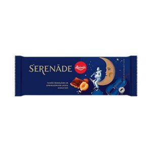 Šokolādes tāfele Serenāde tumšā ar apr.un lazdu riekst. 190g