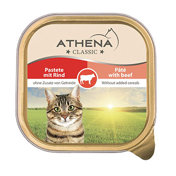 5D5C2B46447D9CEC0B56AB58BA0DCD0840C2A622A04176E516CDEF4BA0F1DC1B Barība kaķiem Athena konservēta ar liellopu gaļu 100g