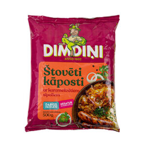 Štovēti kāposti ar karamelizētiem sīpoliem