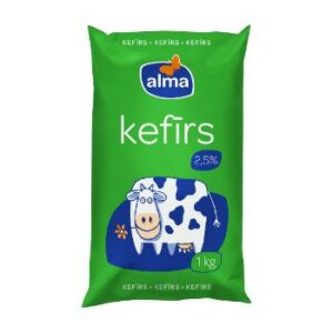 Kefīrs Alma 2.5% 1kg polipaka