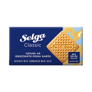 Cepumi Selga ar iebiezinātā piena garšu 180g