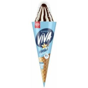 Saldējums Super viva vanilla XXL 260ml/145g