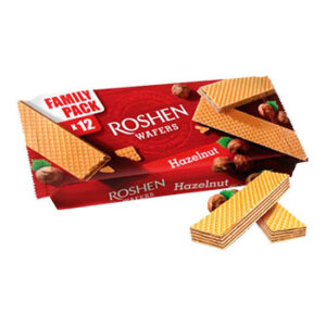 Vafeles Wafers ar riekstu krēma pildījumu Roshen 216g
