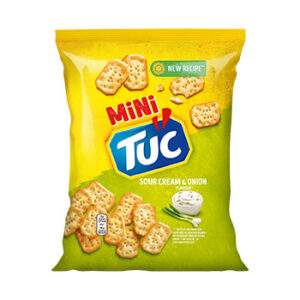Cepumi Tuc Mini ar krējumu-sīpoliem 100g