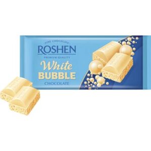 Šokolāde porainā baltā Roshen 80g