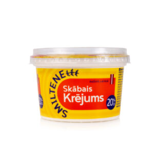 Krējums skābais Smiltene 20% 200g