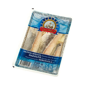 Siļķes fileja mazsālīta Columbus 240g/180g