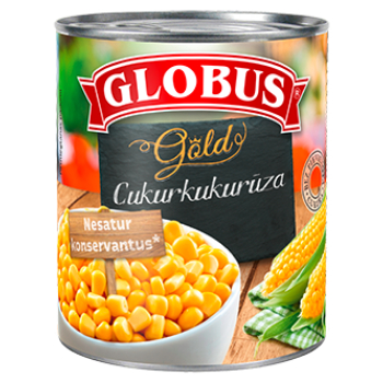 A3DF1417ABC109ACB193E436F9C94B5180686651E7BC7B6DEE68BE64BE5F4637 Cukurkukurūza Globus 340 g(285g)