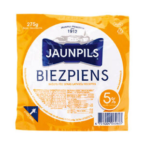 Biezpiens pilnpiena 5% Jaunpils 275g