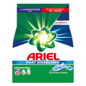 Veļas pulveris Ariel PWD Mountain Spring 1.17kg