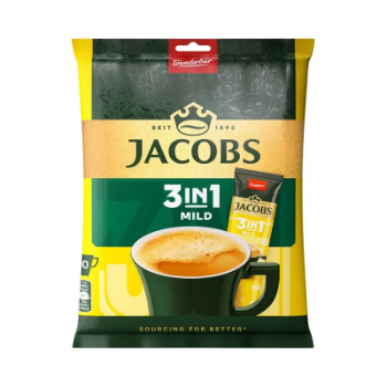 B61CAF775D7F02AC06D3DA6BB6CCC0495F919DF13494C6CB9F7E5EE6D67F06A8 Kafija šķīstoša Jacobs Latte 3in1 10x11.1g 111g