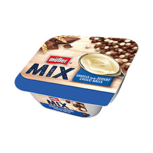 Jogurts Muller mix ar šokolādes bumbiņām 4.8% 130g