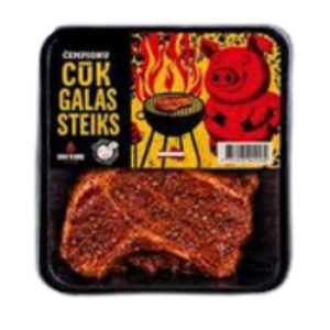 Čempionu cūkgaļas steiks