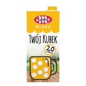 Piens Twój kubek UHT 2% 1L