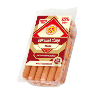 Cīsiņi vārītie Doktora Mini Kvalitātes standarts 500g