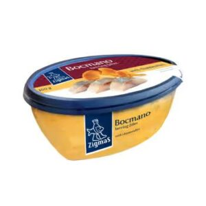 Siļku fileja Bocmano ar gailenēm Zigmas 300g