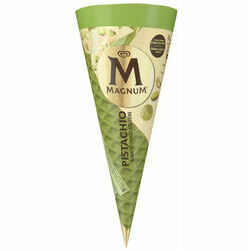 Saldējums Magnum Pistachio&White choco konuss115ml/82g