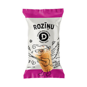 Saldējums Druva vaniļas ar rozīnēm 120ml/70g