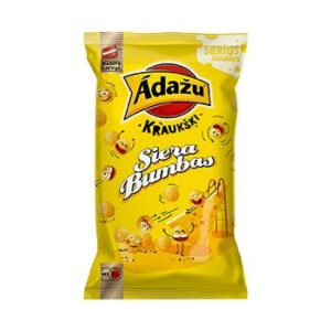 Čipsi Ādažu kraukšķi siera bumbas 165g