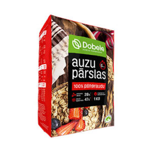 Pārslas auzu pilngraudu Dobele 1kg