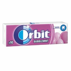 Košļājama gumija Orbit Bubblemint 15g
