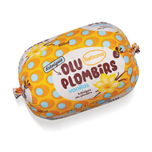 Saldējums Olu desa plombīrs ar vaniļas garšu 500ml /250g