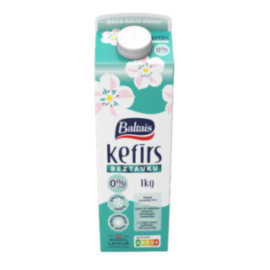 Kefīrs Baltais beztauku 1kg