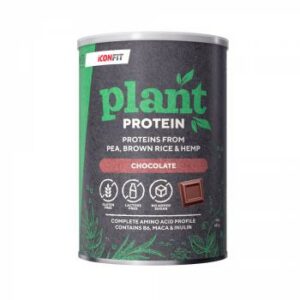 Proteīns augu šokolādes Iconfit 480g