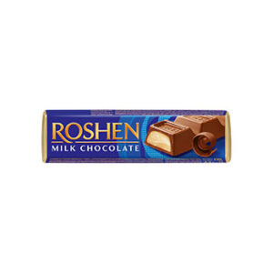 Batoniņš šok. piena ar krēma brulē pild. Roshen 43g