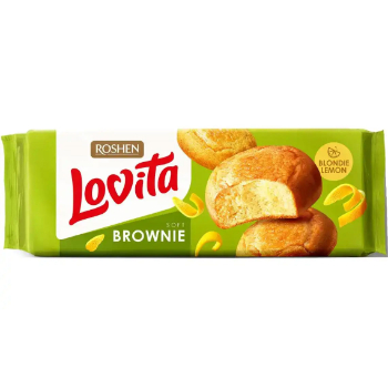 ABD28E234A537FDD56AA1CFA61DBF1D70566B1116F209A2BC6EC1D7001DEA104 Cepumi Lovita ar citronu Blondie Brownie Roshen152g