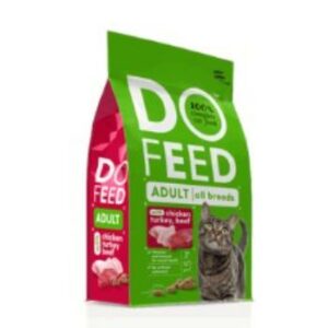 Barība kaķiem DoFeed Adult 1.5kg                            