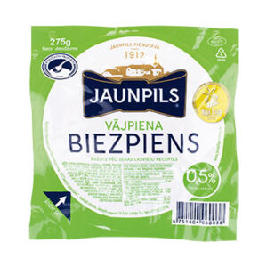 Biezpiens vājpiena 0.5% Jaunpils 275g
