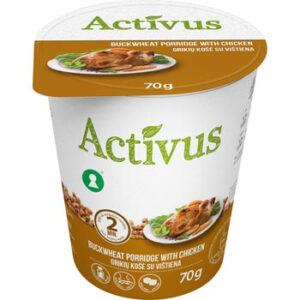 Putra griķu Activus ātri pagat. ar vistas garšu 70g