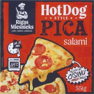 Pica Hotdogs style ar salami 551g