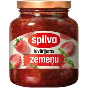 Ievārījums zemeņu Spilva 380g