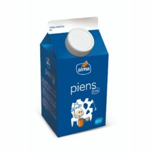 Piens Alma 2.5% 0.5l tetra ar korķi