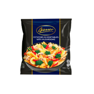 Dārzeņi Bauer ar kartupeļiem un sēnēm 400g